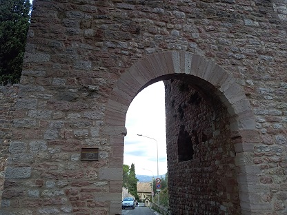 Assisi - porta Cappucini